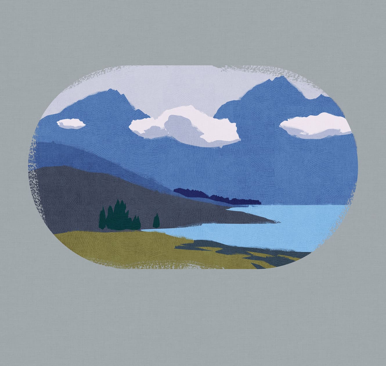 Панно Luna Круиз Путешествие в интерьере Вершины CRZ2 006 3×2 Панно Luna Круиз Путешествие в интерьере Вершины CRZ2 006 3×2